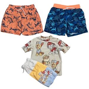 Swim Trunks and Swim Suit Set